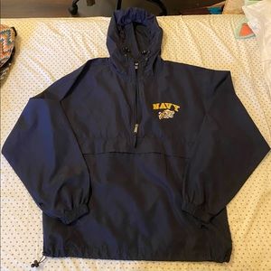USNA windbreaker/raincoat
